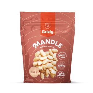 GRIZLY Mandle natural lúpané 250 g - mandle natural - bio mandle - mandle bio - nelupane mandle bio - bio nelupane mandle - mandle so supkou - mandle v supke - ako olupat mandle - recept na mandlove mlieko - recept na mandlovy napoj - mandlove mlieko - mandľové mlieko - alpro mandlove mlieko - mandlové mlieko - mandlove mlieko cena - mandlove mlieko pouzitie - mandlove mlieko alpro - mandlove mlieko recenzie